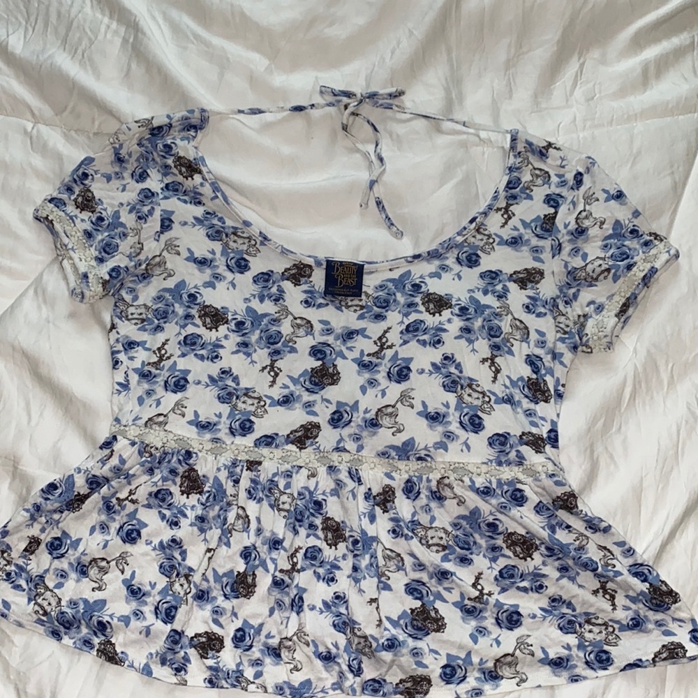 Beauty and the Beast top live action inspired sz L